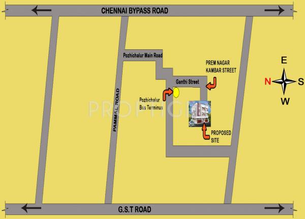 Images for Location Plan of RKN Hanumanth