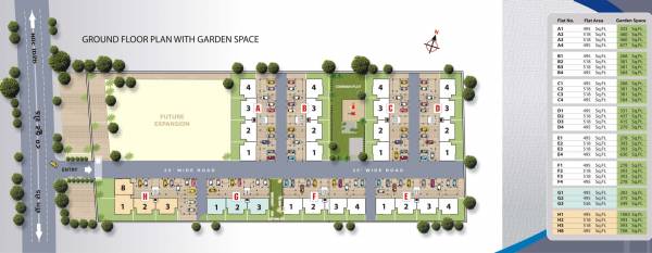 Images for Cluster Plan of Samved Satej Homes