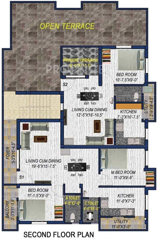 Images for Cluster Plan of Shree Dhana Manthra Flats