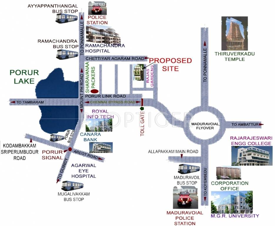 Images for Location Plan of Shree Dhana Manthra Flats