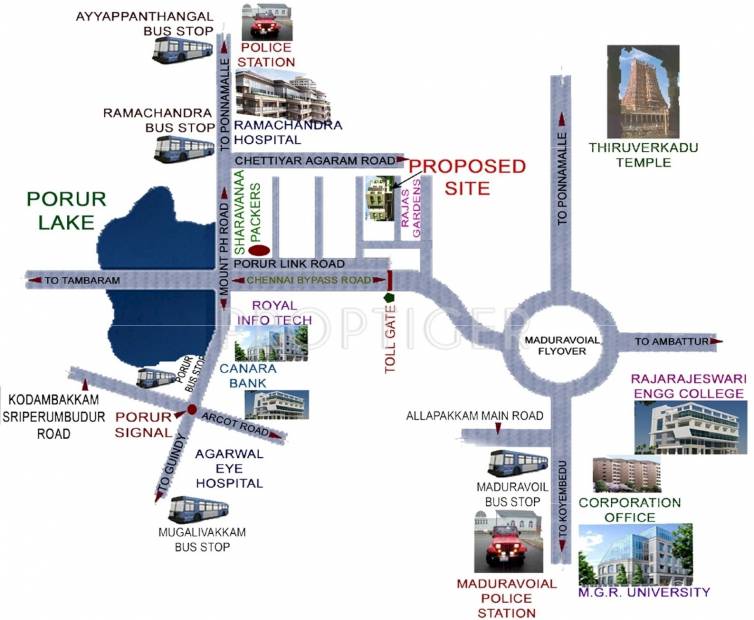 Images for Location Plan of Shree Dhana Manthra Flats