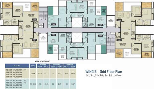  urban-rise Images for Cluster Plan of VTP Urban Rise
