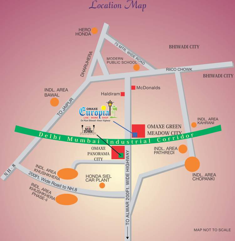 europia Images for Location Plan of Omaxe Europia