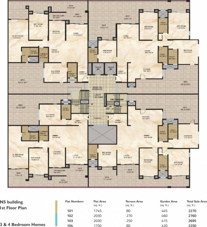Images for Cluster Plan of Kolte Patil 24K Glamore