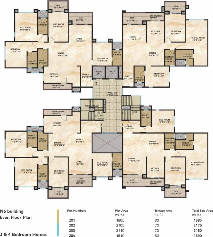 Images for Cluster Plan of Kolte Patil 24K Glamore