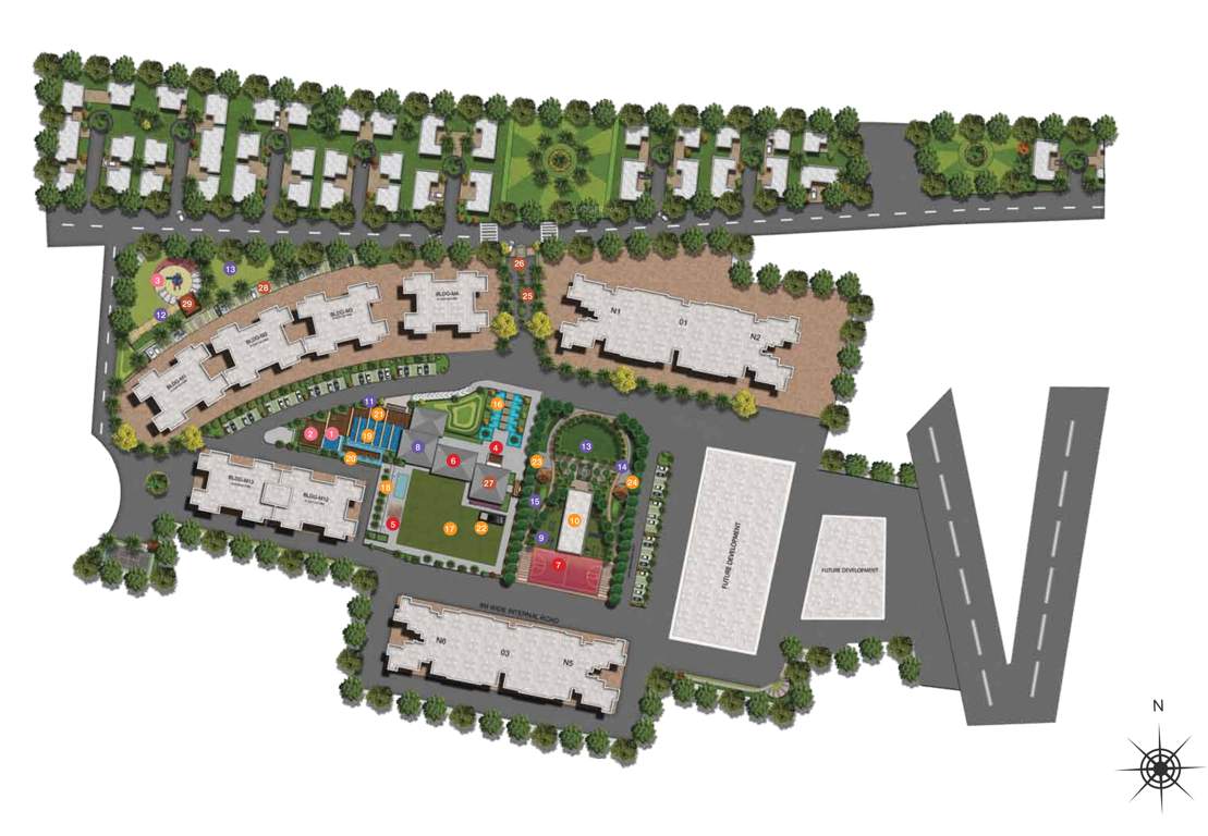 24k glamore Images for Layout Plan of Kolte Patil 24K Glamore