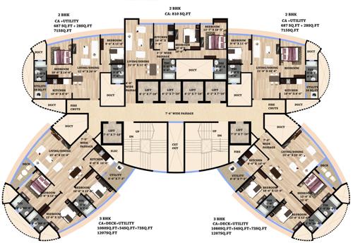  alena-residency-commercial Images for Cluster Plan of HPA Alena Residency Commercial