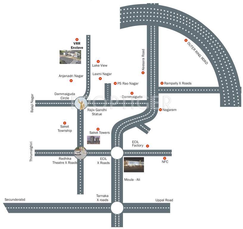  duplex houses Images for Location Plan of VRR Duplex Houses
