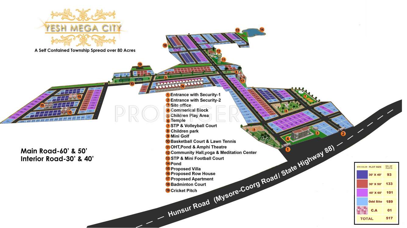 Images for Layout Plan of Yesh Lifestyle Villas