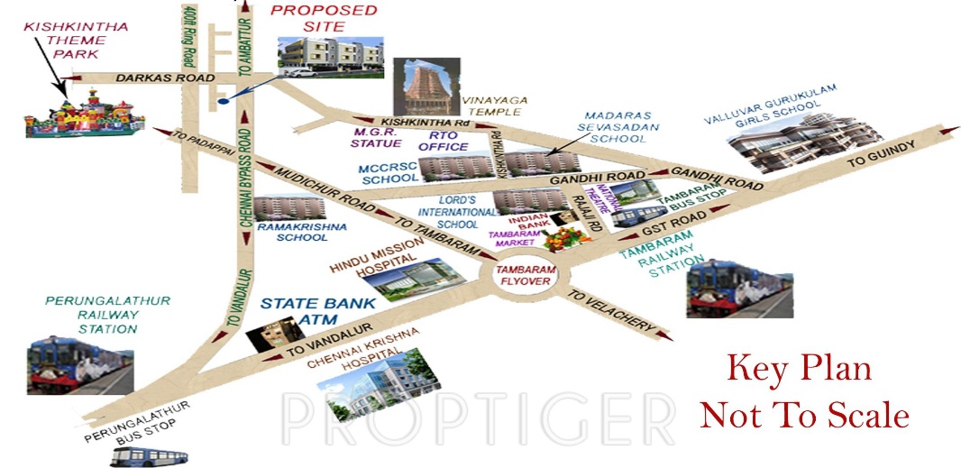 Images for Location Plan of Shree Shree Vishnu Flats