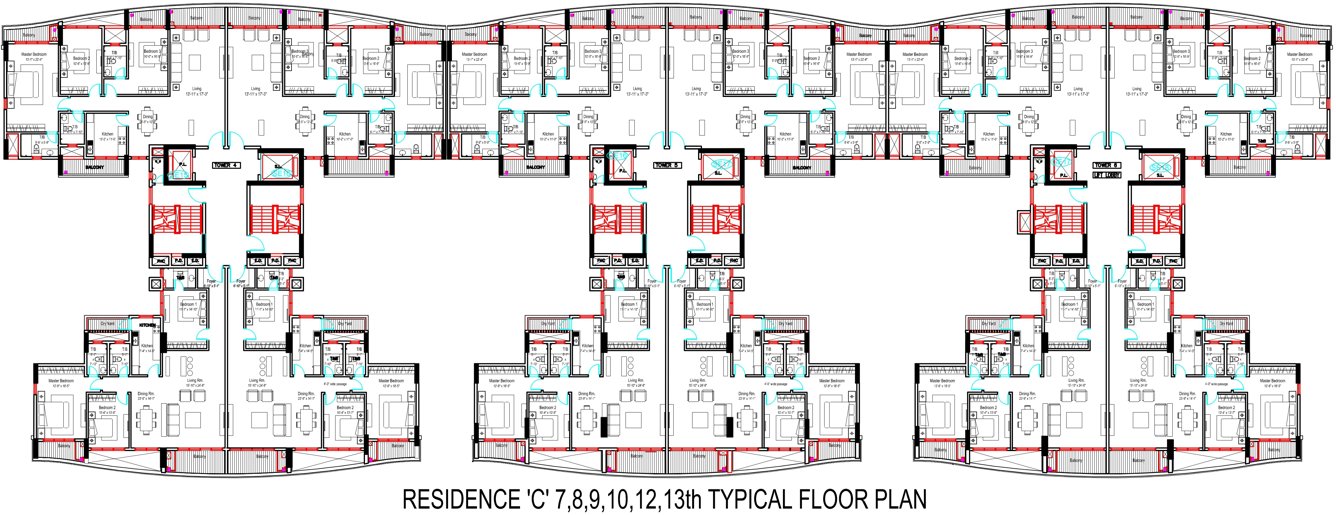 Images for Cluster Plan of Phoenix City The Crest