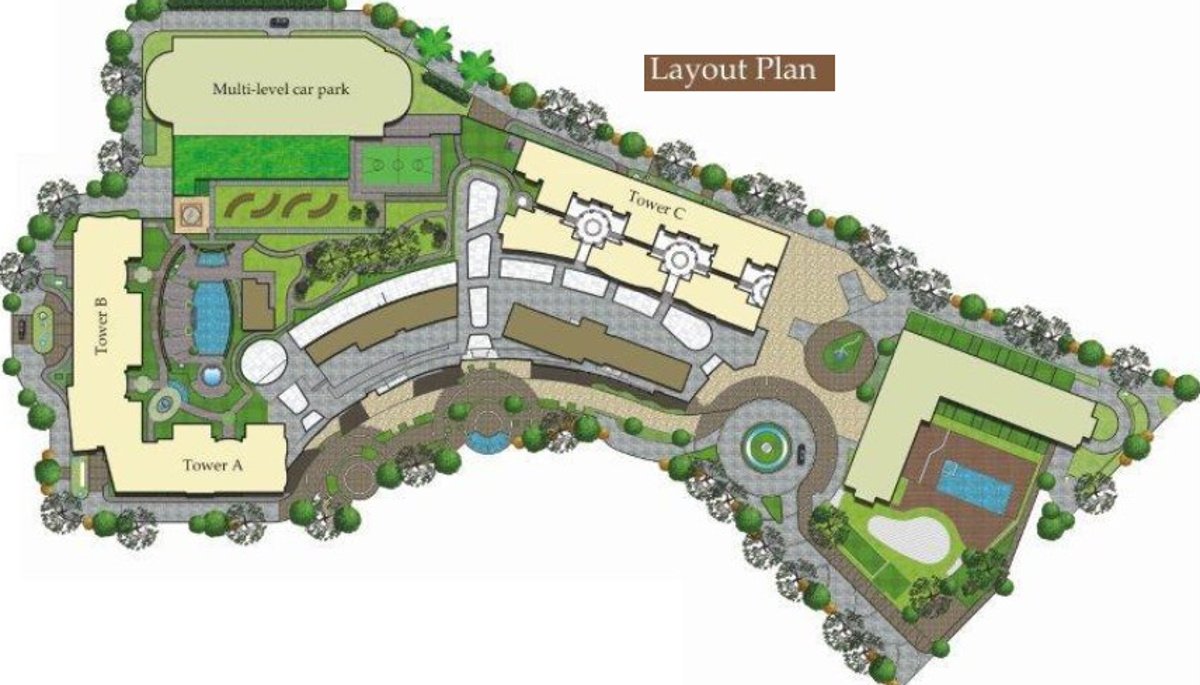 Images for Layout Plan of Phoenix City The Crest