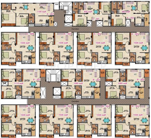 Images for Cluster Plan of Sri Pearls Images for Cluster Plan of Sri Pearls