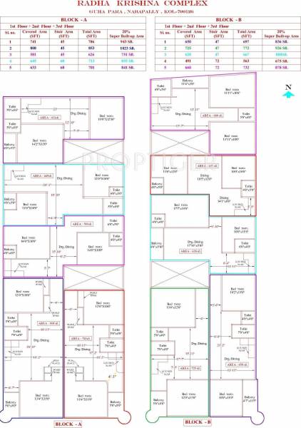 Images for Cluster Plan of Apex Radha Krishna Complex