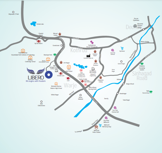  libero Location Plan