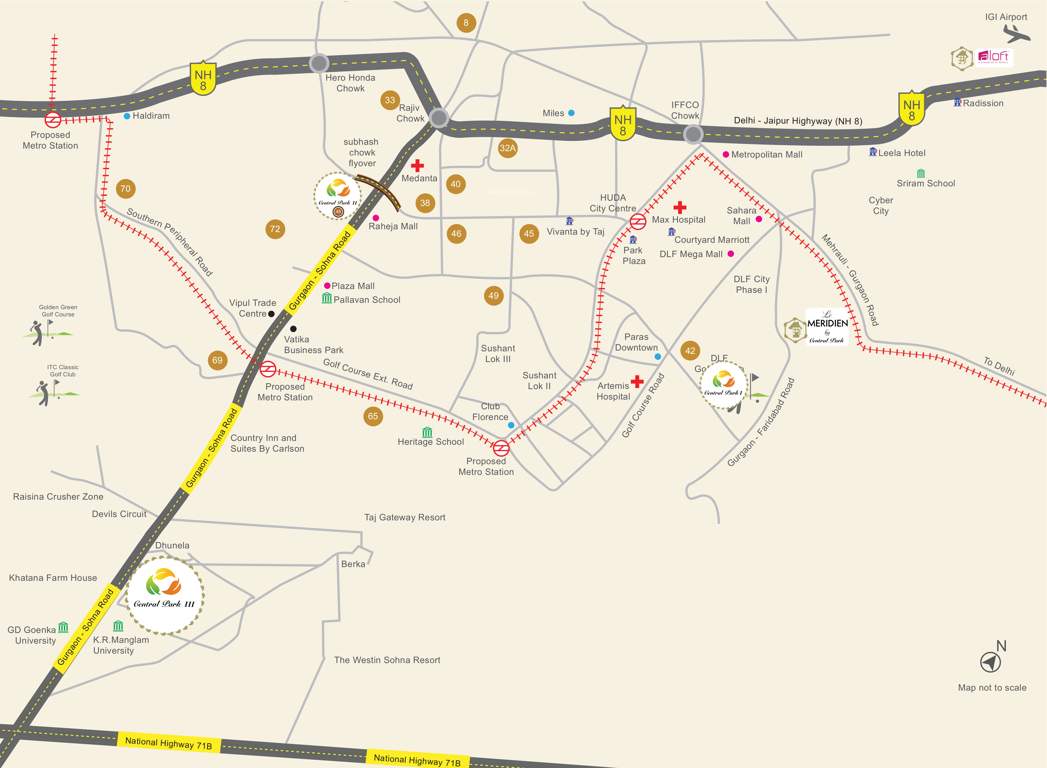 Images for Location Plan of Central Park Mikasa Plots