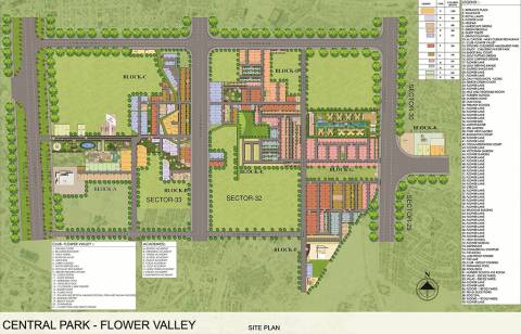 Master Plan 1 - Central Park Mikasa Plots Sector 33 Sohna Gurgaon -  Proptiger.com