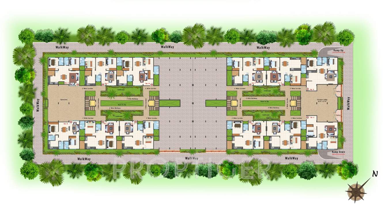 Images for Cluster Plan of Vikram Mandara