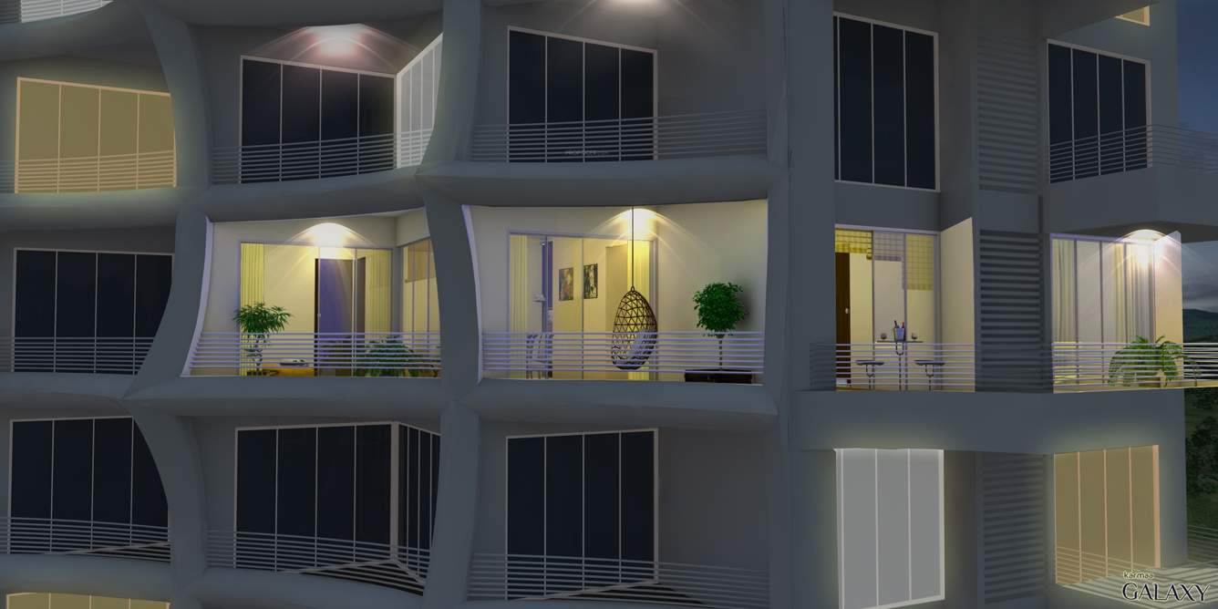 galaxy tower i to iii Images for Elevation of Karmaa Galaxy