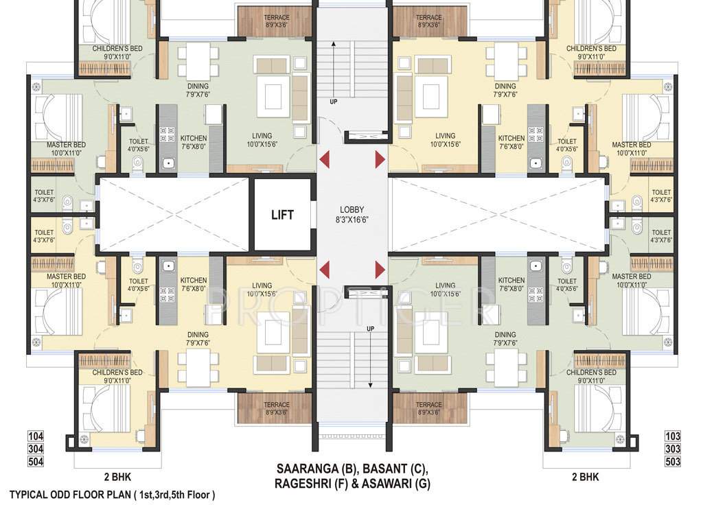 Images for Cluster Plan of Samraat Symphony