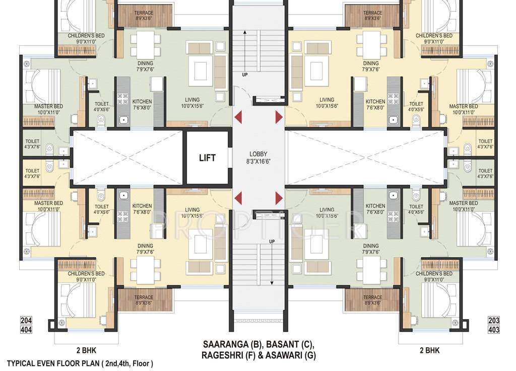 Images for Cluster Plan of Samraat Symphony