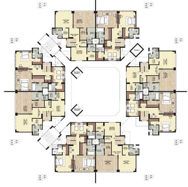  signature Images for Cluster Plan of Samraat Signature