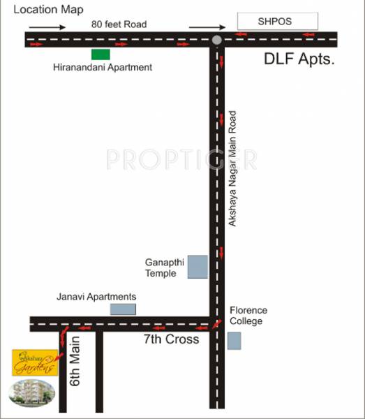 Images for Location Plan of Kumar Akshay Gardens