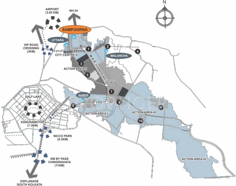 Images for Location Plan of  Sampoorna Dwitiya