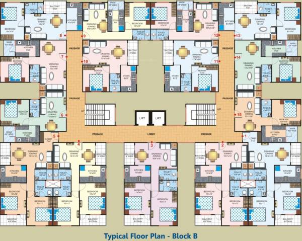 Block-B Cluster Plan galaxy Block-B Cluster Plan