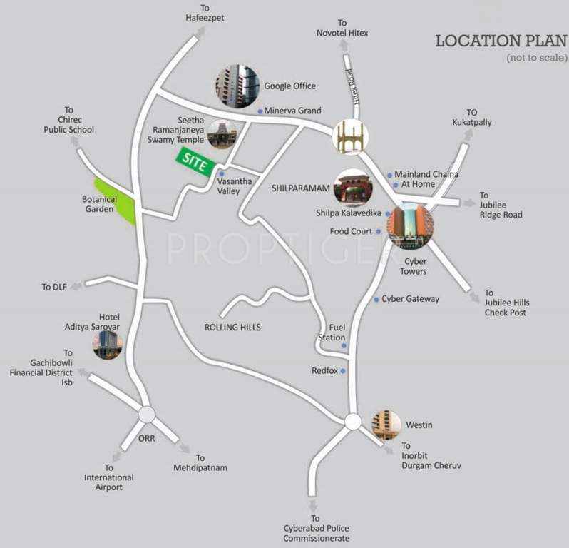  shanthinikethan Images for Location Plan of Vasavi Shanthinikethan