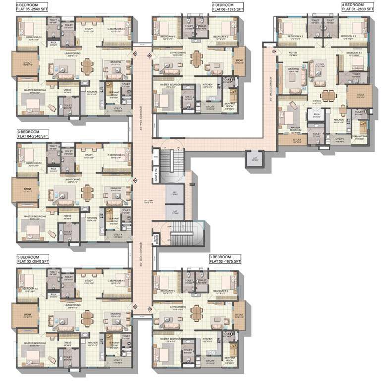 ncc urban one Images for Cluster Plan of NCC NCC Urban One