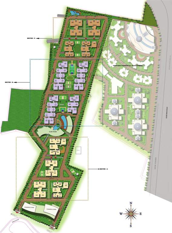 ncc urban one Images for Layout Plan of NCC NCC Urban One