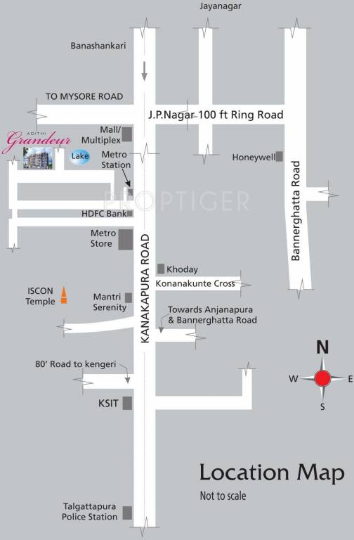 Images for Location Plan of Aditi Grandeur