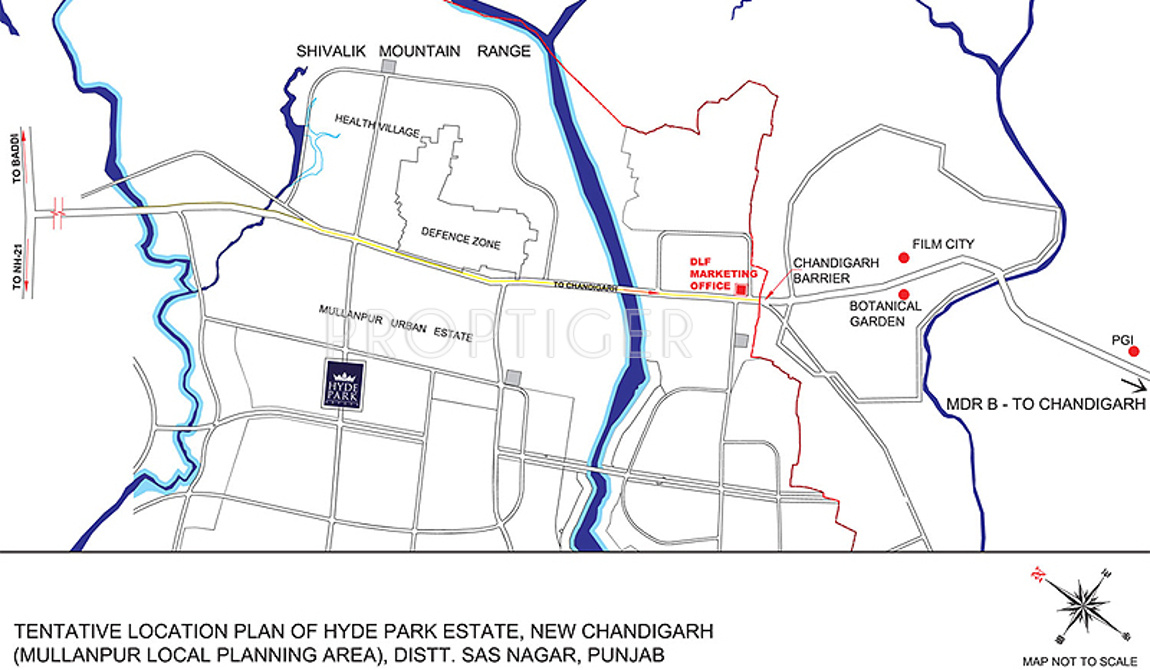 Images for Location Plan of DLF Hyde Park Plot