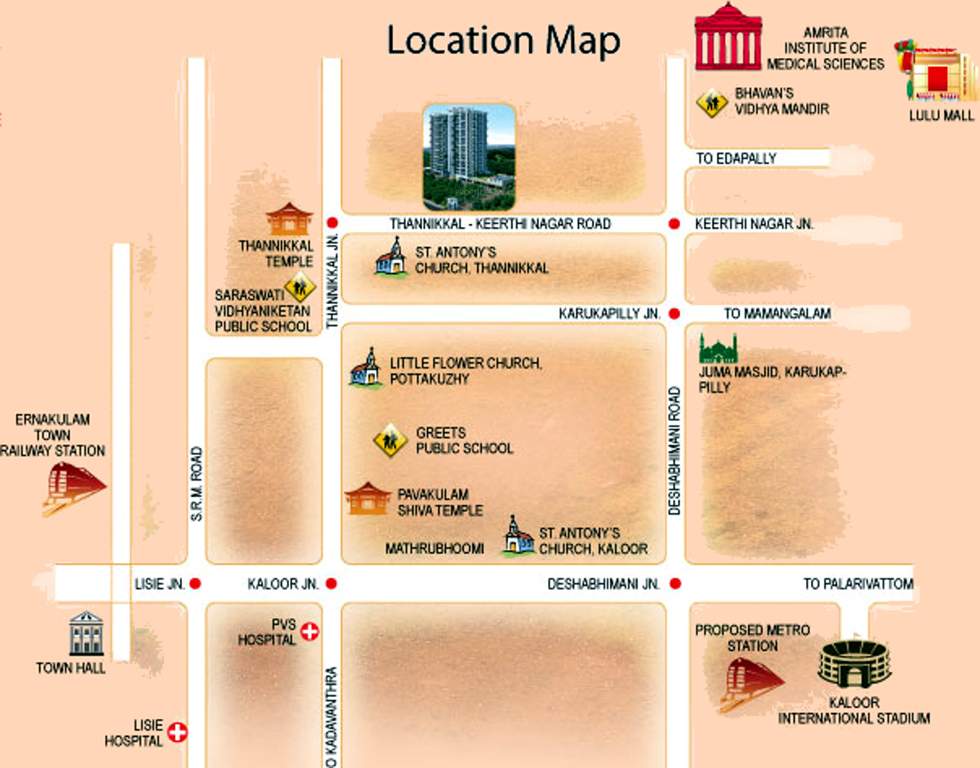 senate Images for Location Plan of NCC Senate