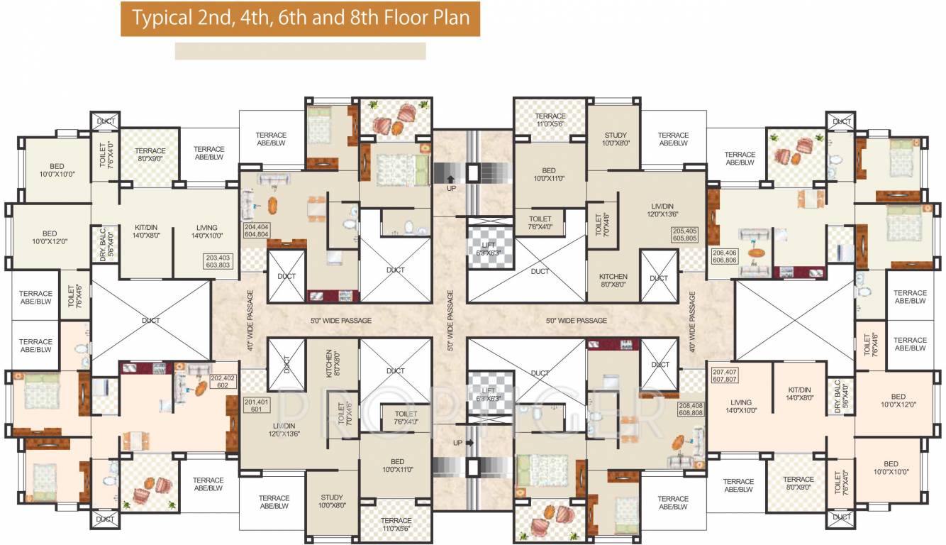 Images for Cluster Plan of Prasun Homes Loreto