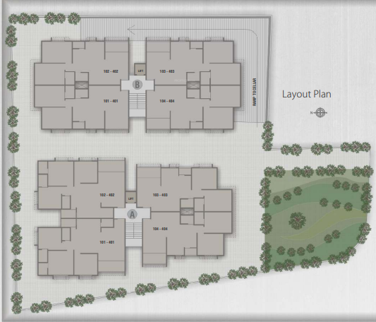satellite Layout Plan