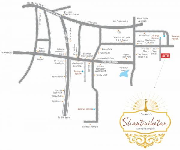 Images for Location Plan of Saranya Shantiniketan
