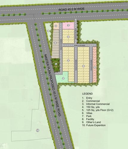  the-park Images for Layout Plan of RLF The Park