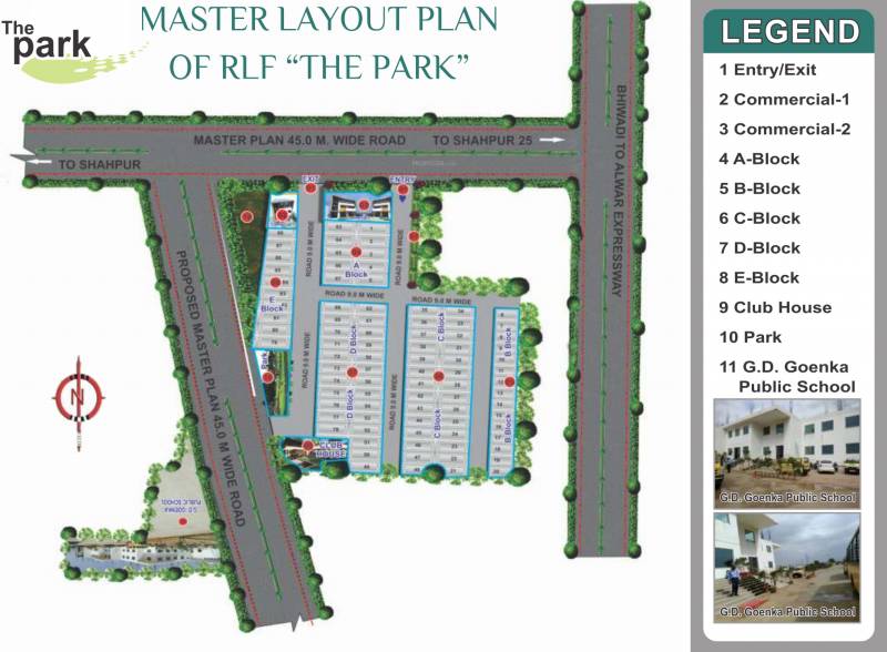 Images for Master Plan of RLF The Park