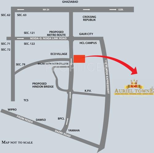 Images for Location Plan of NCR Auriel Towne Villa auriel-towne-villa Images for Location Plan of NCR Auriel Towne Villa