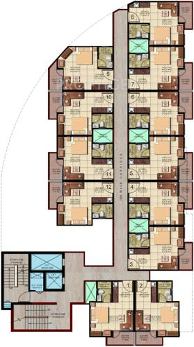 Images for Cluster Plan of VP Sutajio Grandeur