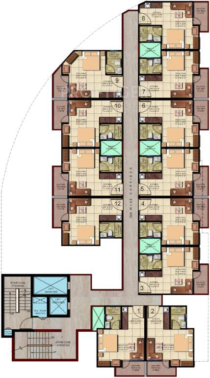 Images for Cluster Plan of VP Sutajio Grandeur