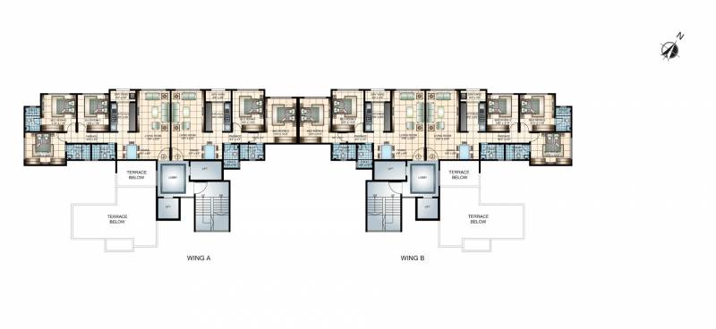 Images for Cluster Plan of Damji Shamji Vasant Apartment