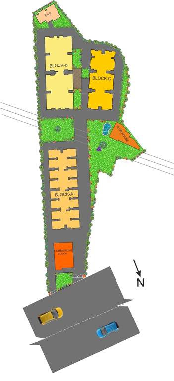 sagar landmark Images for Layout Plan of Agrawal Sagar Landmark