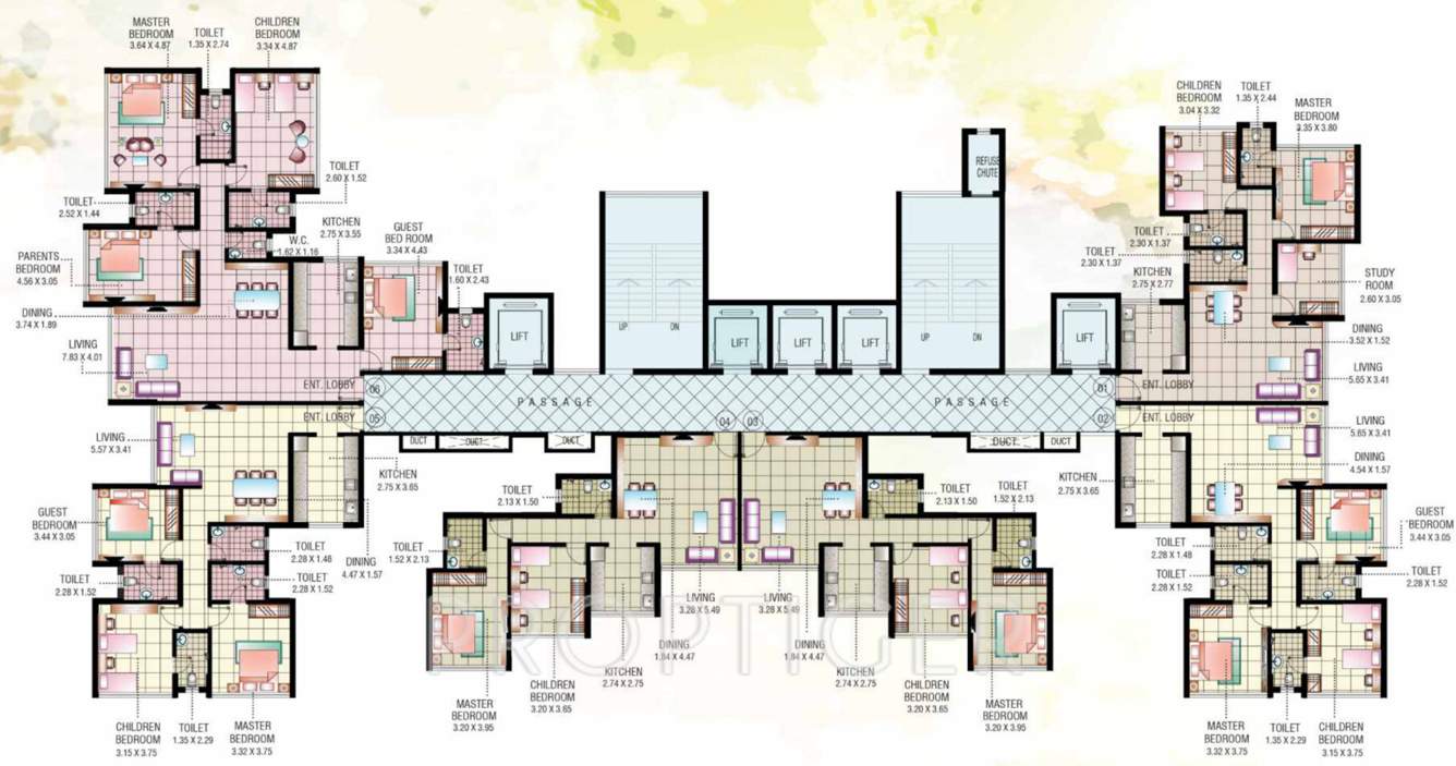 Images for Cluster Plan of Damji Shamji Mahavir Universe Phoenix