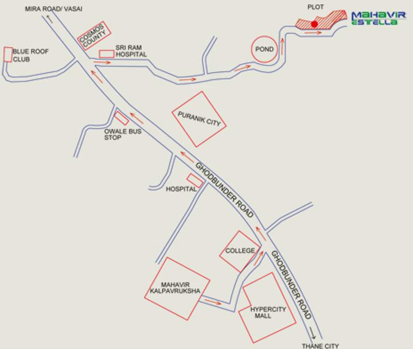  mahavir estella c d Images for Location Plan of Damji Shamji Mahavir Estella