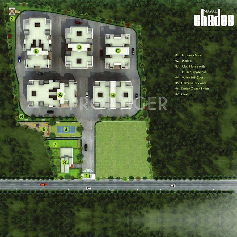 Images for Layout Plan of Mega Maval Shades A B