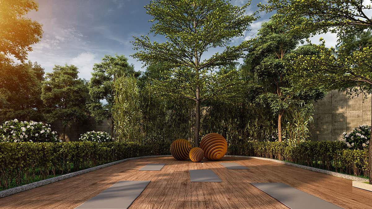  signature villas Yoga/Meditation Area