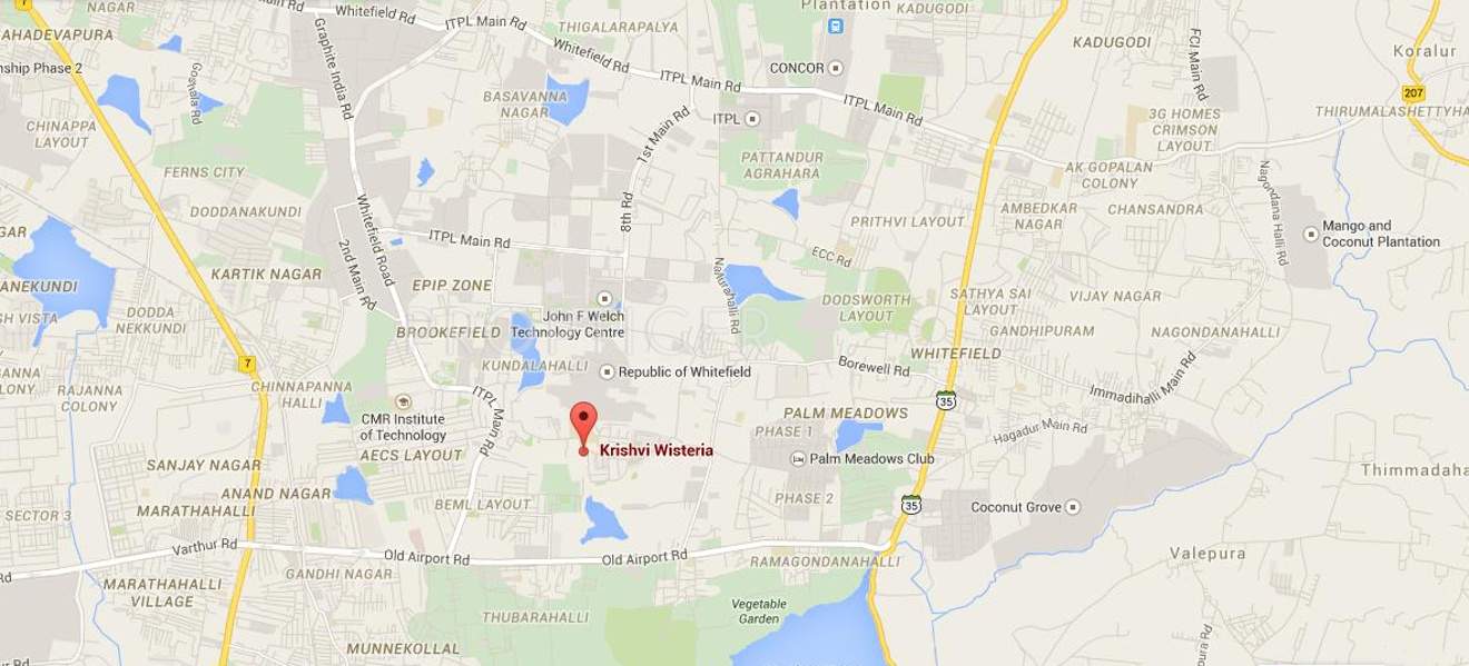 wisteria Images for Location Plan of Krishvi Wisteria